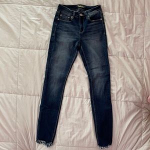 Kids Indigo Rein dark blue denim keens
